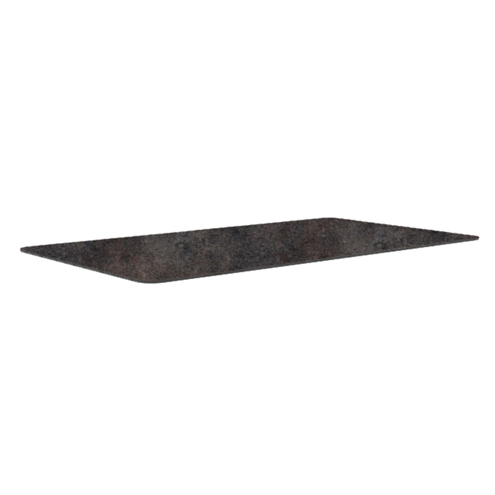 Zebra Tischplatte Taro volcanic stone 180x100 cm HPL Kunststoff-Laminat