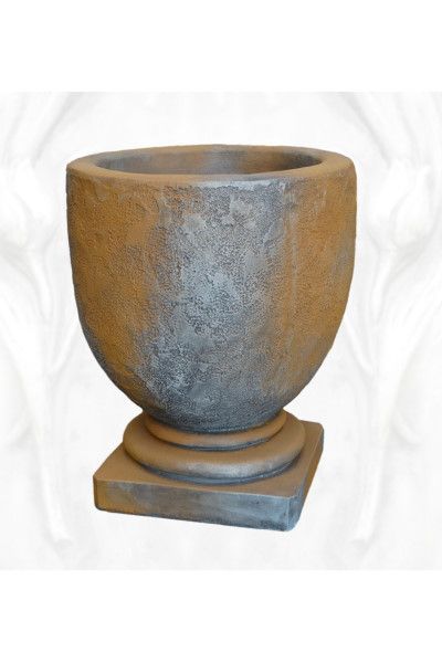 Garten- und Pflanzgefäß 'KRUKA', Rosteffekt - Original von Vidroflor