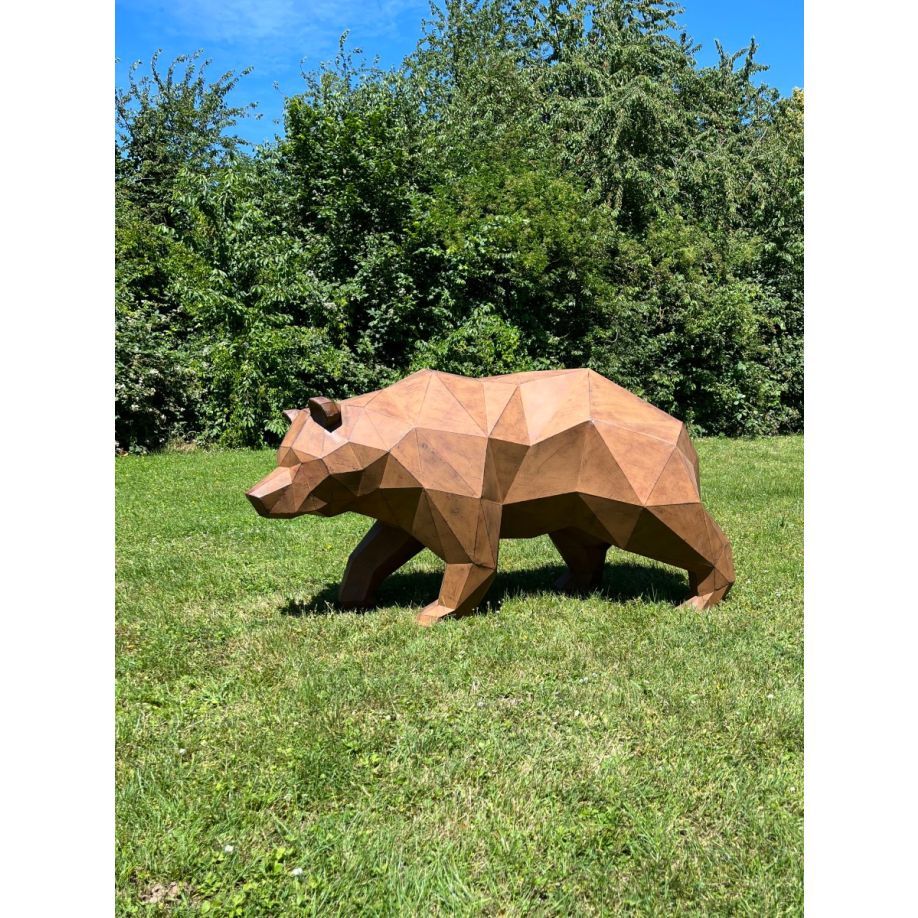Geometrische Tiere 'Bär', groß
