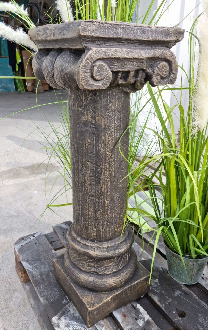 Säule mit Verzierung, groß für Skulpturen, verschiedene Farben