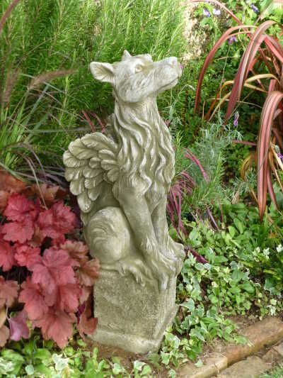 'RUFUS', Hund mit Flügeln, © by Fiona Scott - Original von Vidroflor