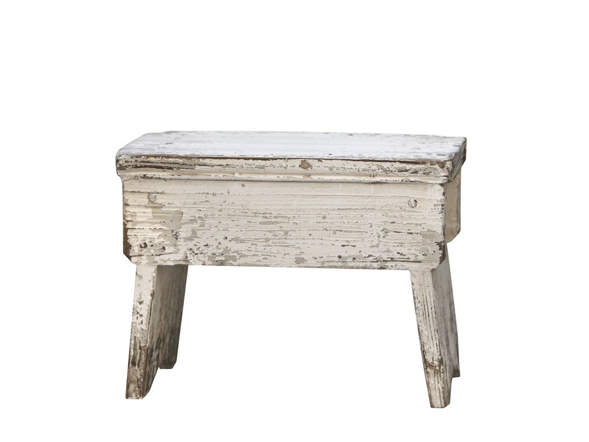 Alter französicher Hocker von Chic Antique