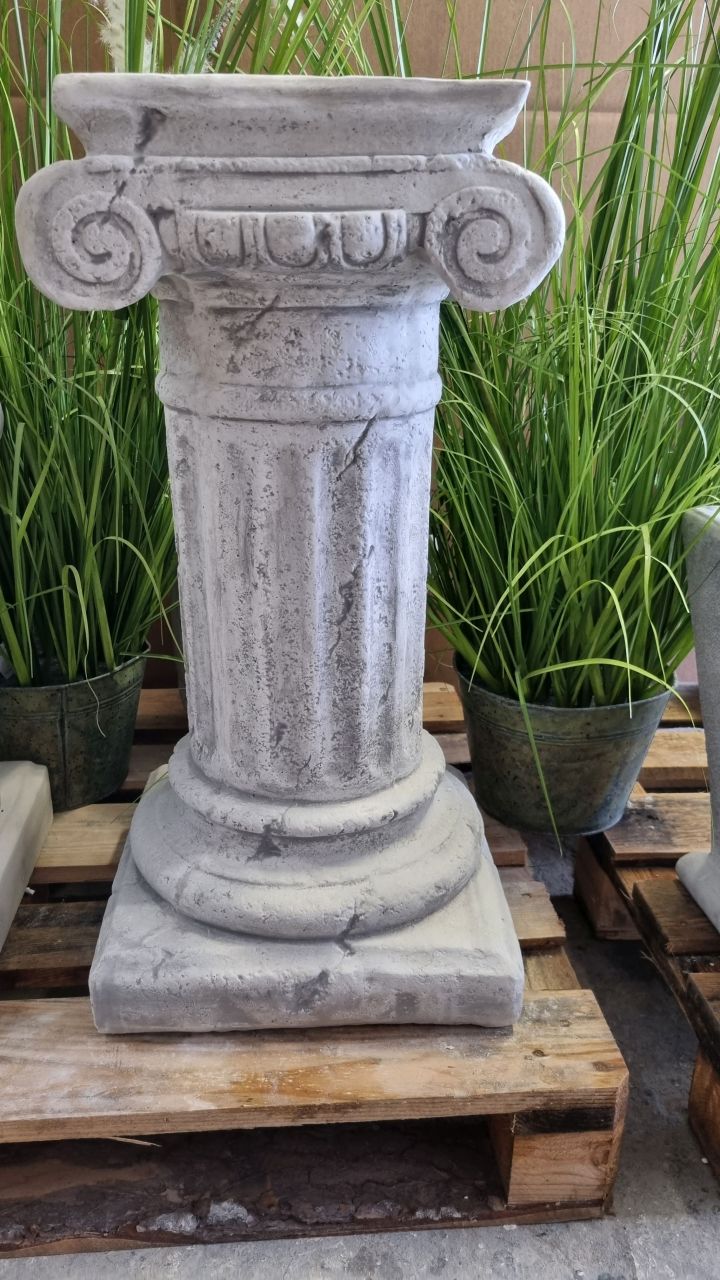 Sockel, Säule 'Antiko', groß, antik grau