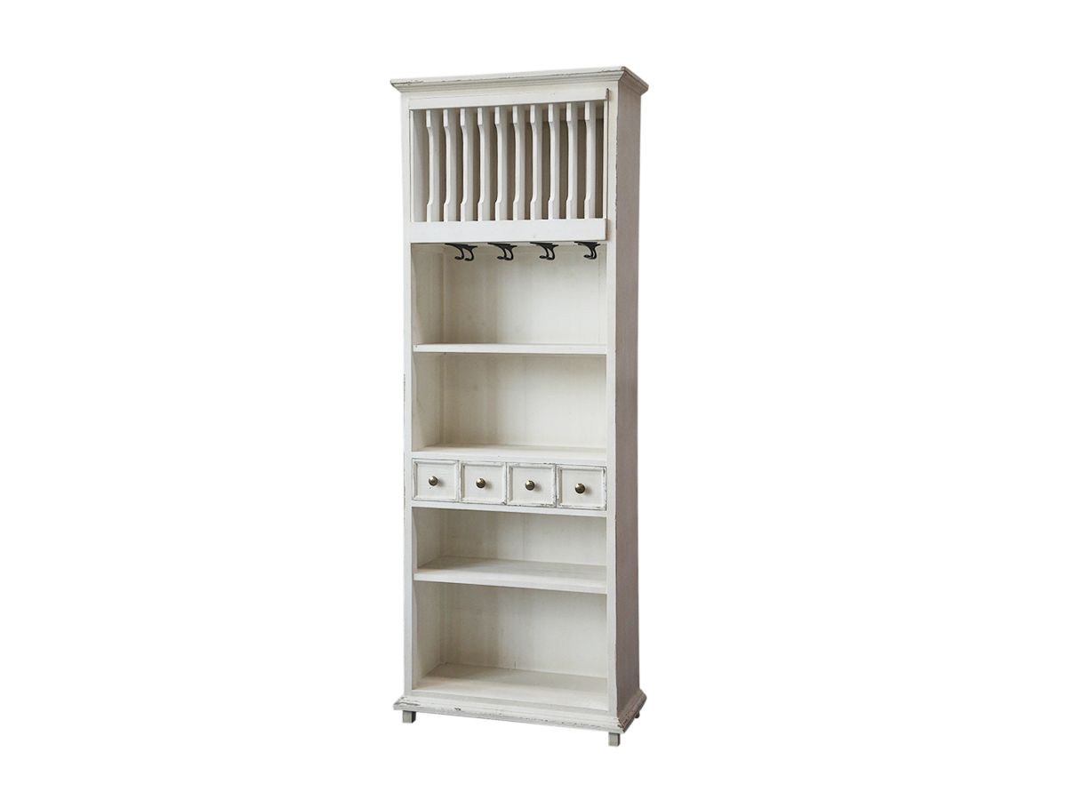 Regal mit Schubladen und Tellerregal von Chic Antique