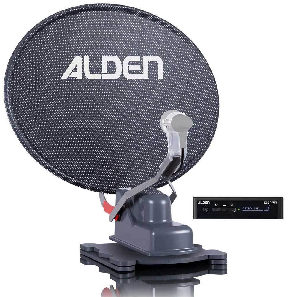 Alden Onelight 60 HD Platinium mit S.S.C. HD-Steuermodul - Camping Sat-Anlage SINGLE LNB