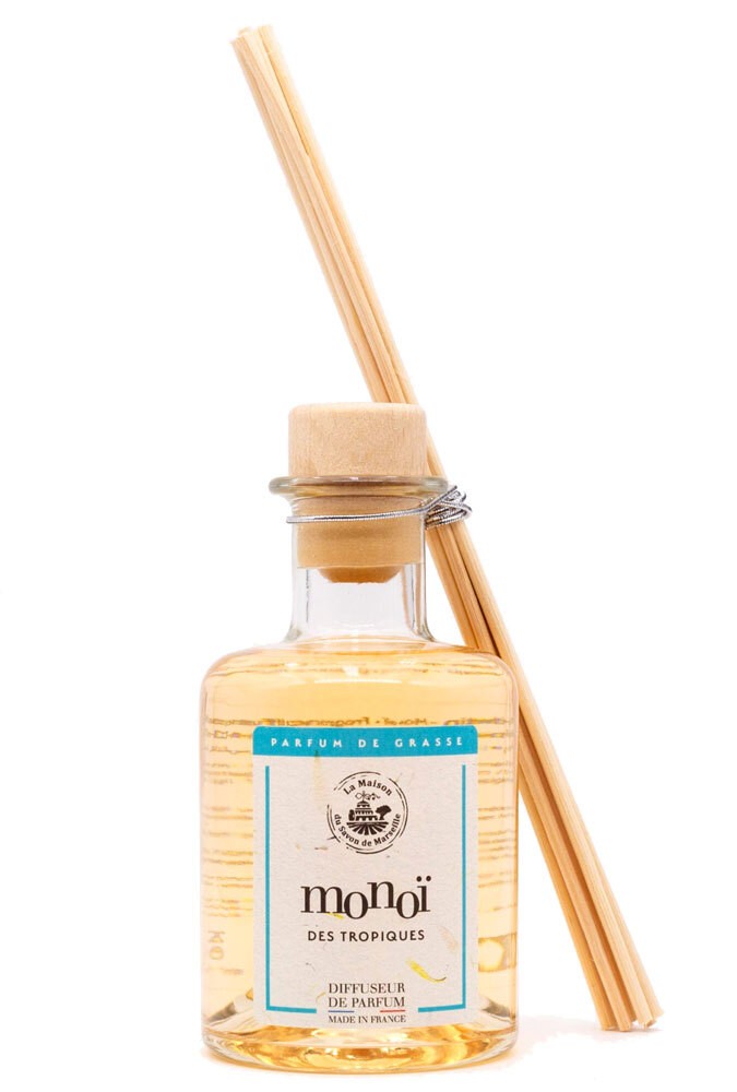 Raumduft Diffuser Monoi - Der exotische Duft der Südsee - Duftstäbchen 200 ml