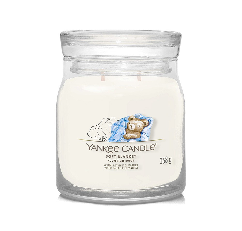 Yankee Candle Duftkerze Signature Soft Blanket 368 g