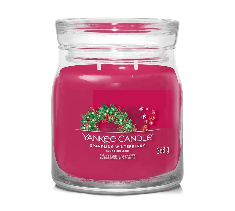Yankee Candle Duftkerze Signature Sparkling Winterberry 368 g