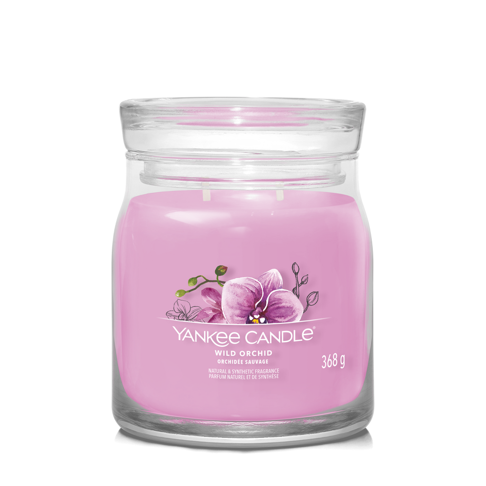 Yankee Candle Duftkerze Signature Wild Orchid 368g