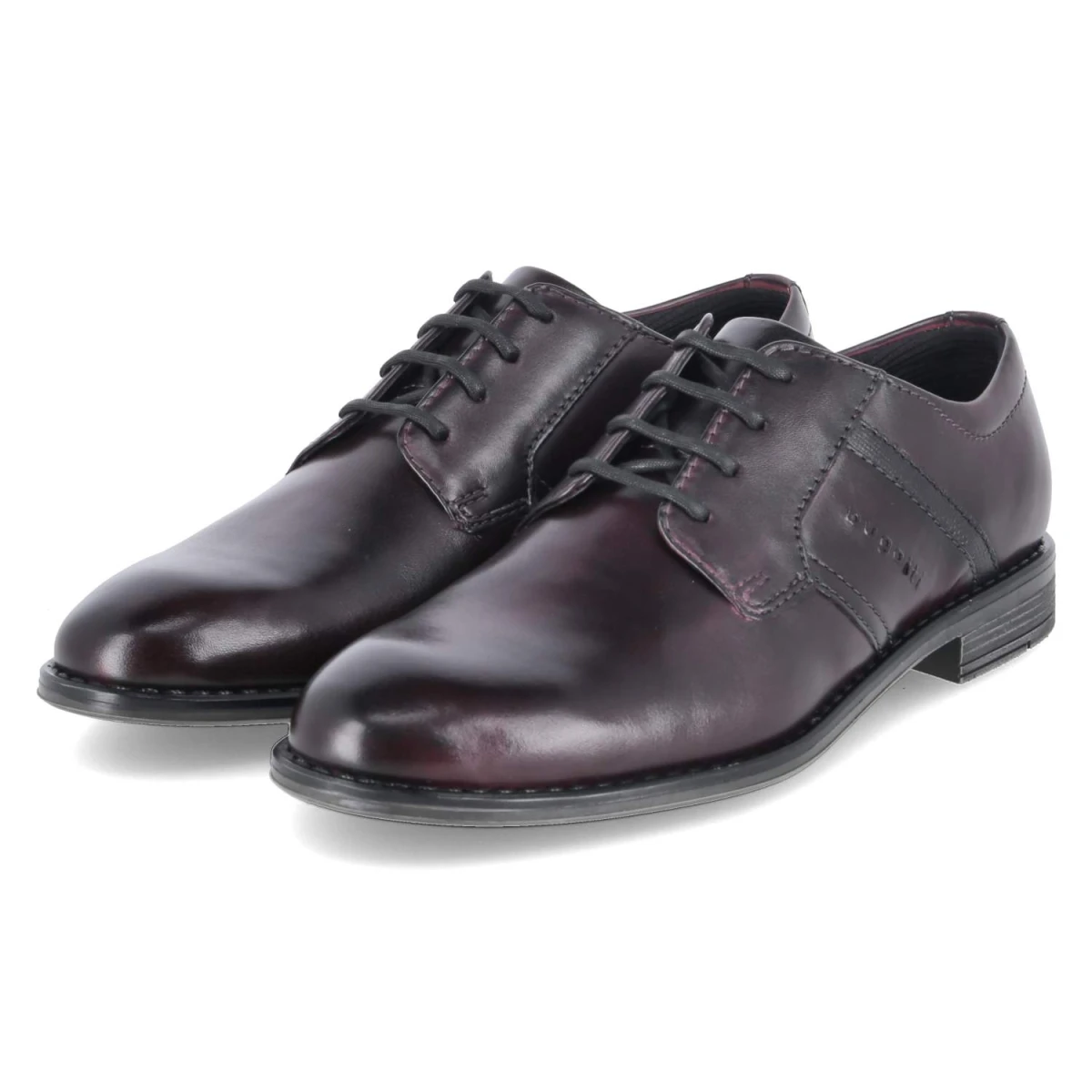 Bugatti Halbschuhe - Gr. 44 - Rot - Glattleder