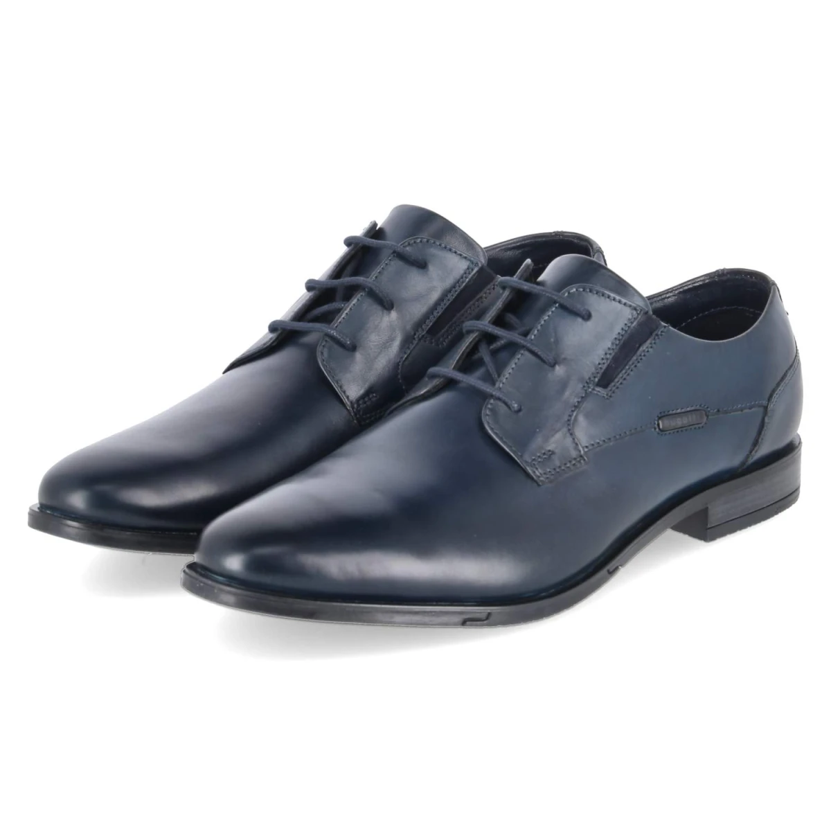 Bugatti Halbschuhe - Gr. 44 - Blau - Glattleder