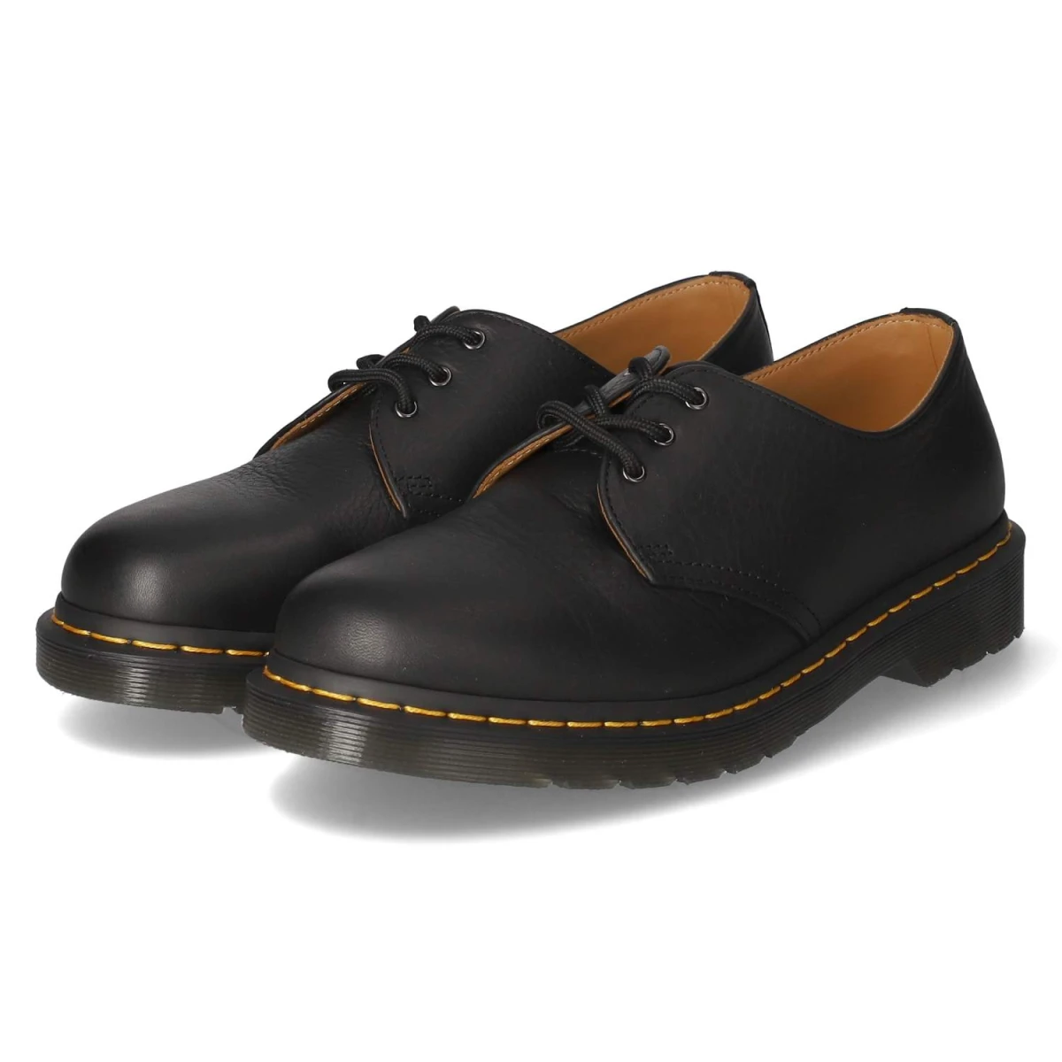 Dr. Martens Schnürschuhe 1461 - Gr. 44 - Schwarz - Glattleder