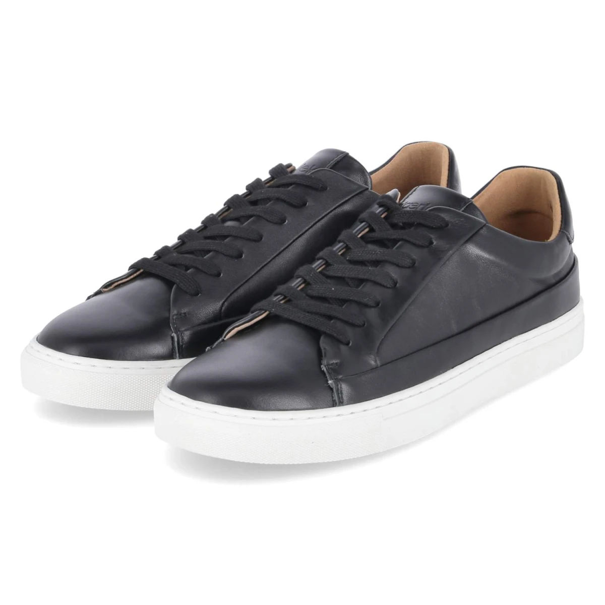 Kaerlek Low Sneaker - Gr. 44 - Schwarz - Glattleder
