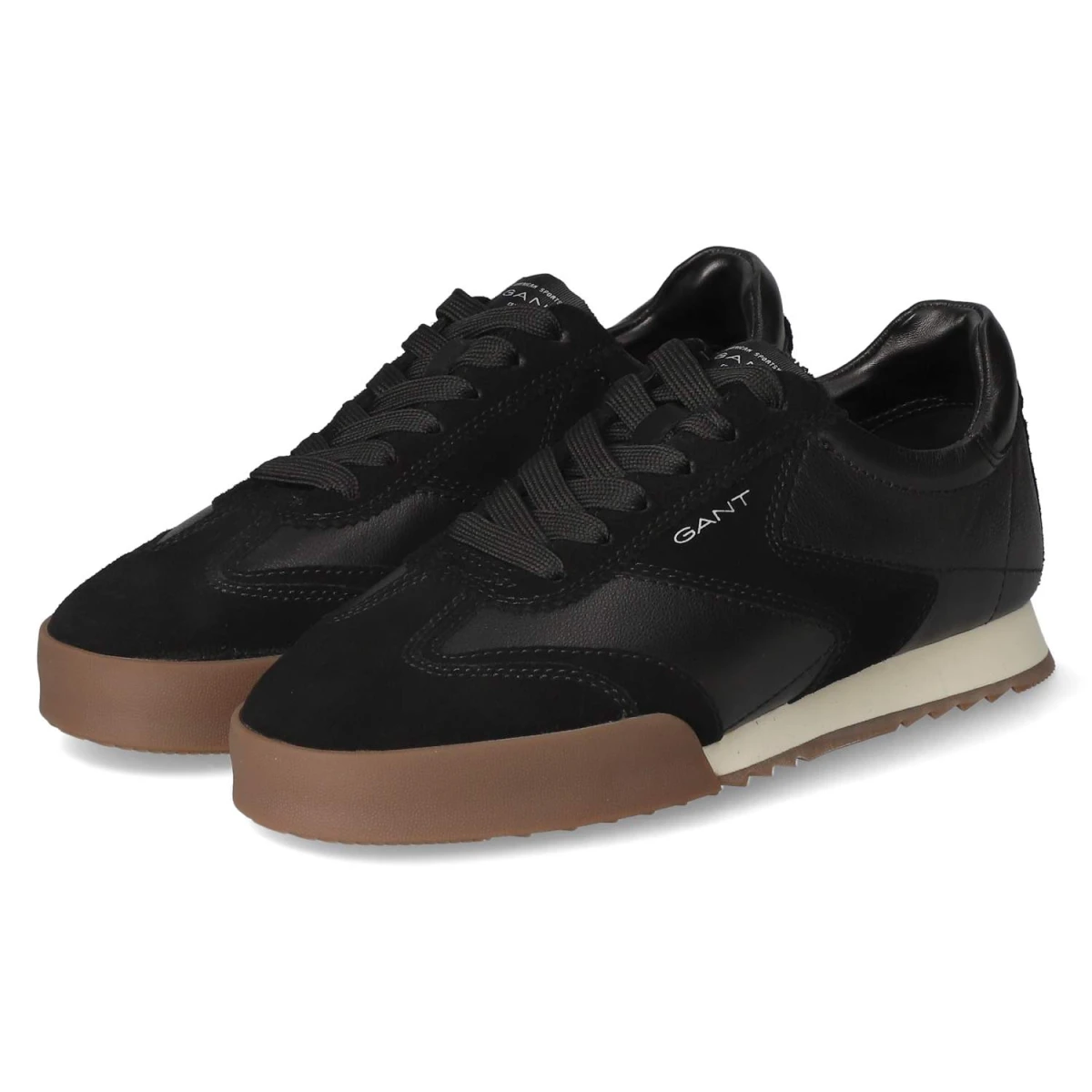 Gant Low Sneaker BAYLLE - Gr. 46 - Schwarz - Glattleder