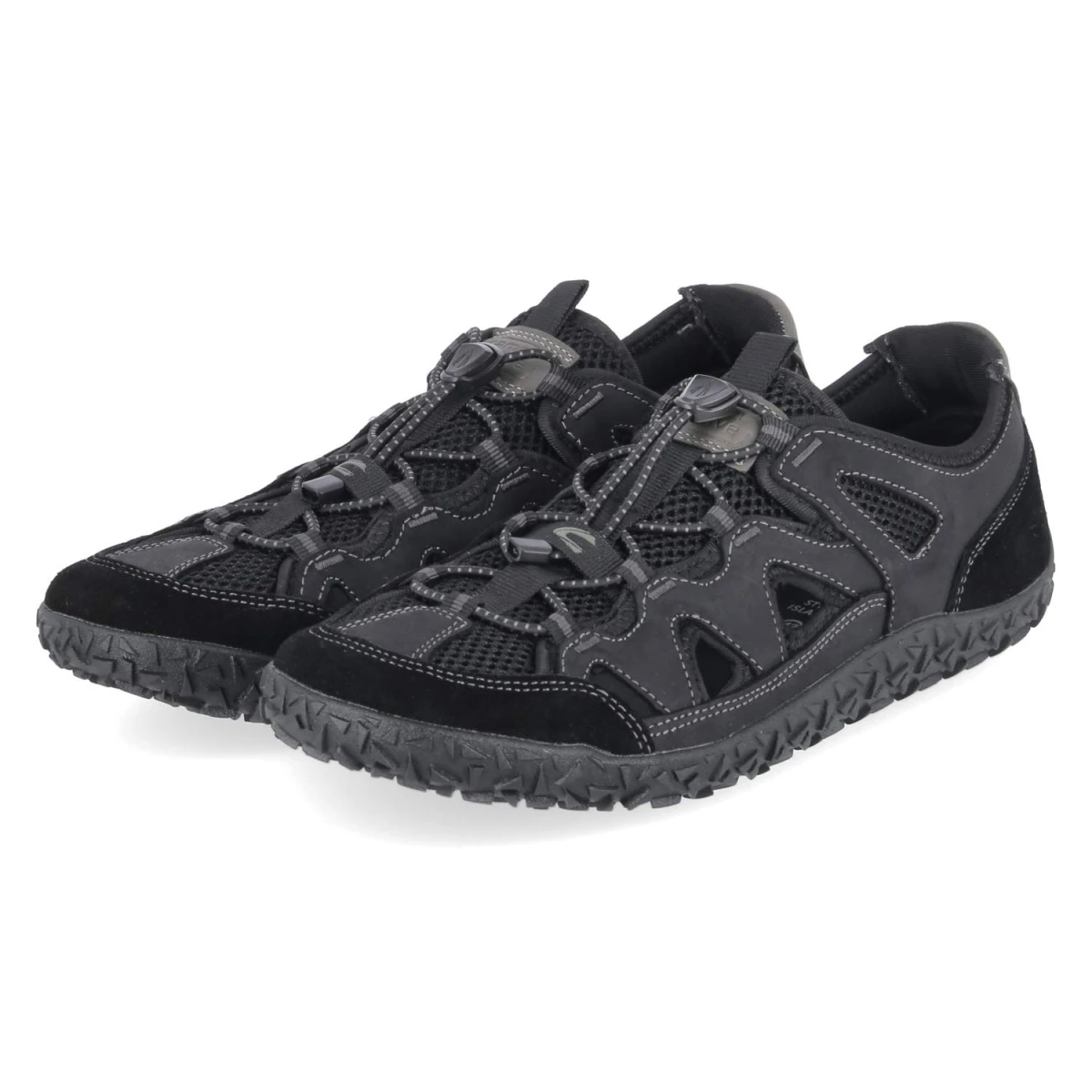 Camel Active Sneaker ISLAND - Gr. 41 - Schwarz - Leder & Textil