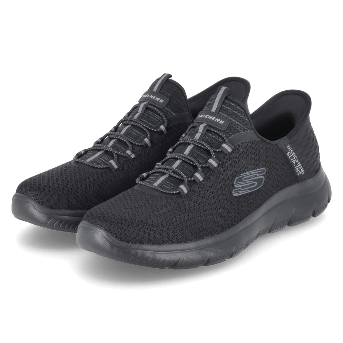 Skechers Slip-Ins SUMMITS - Gr. 41 - Schwarz - Textil
