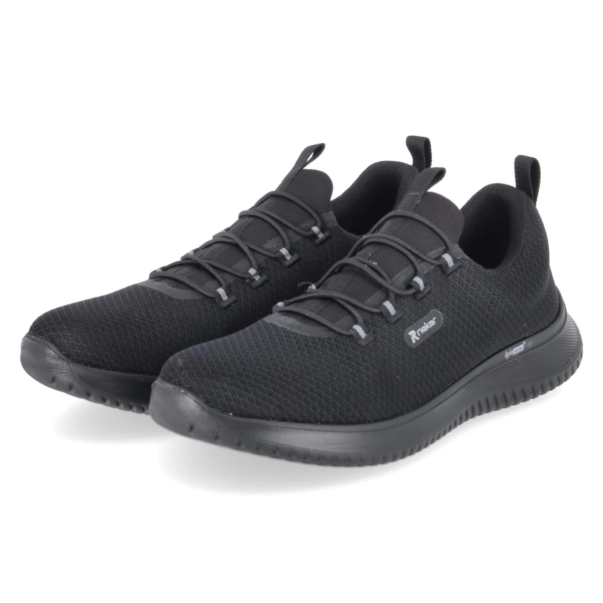 Rieker Sneaker - Gr. 45 - Schwarz - Textil