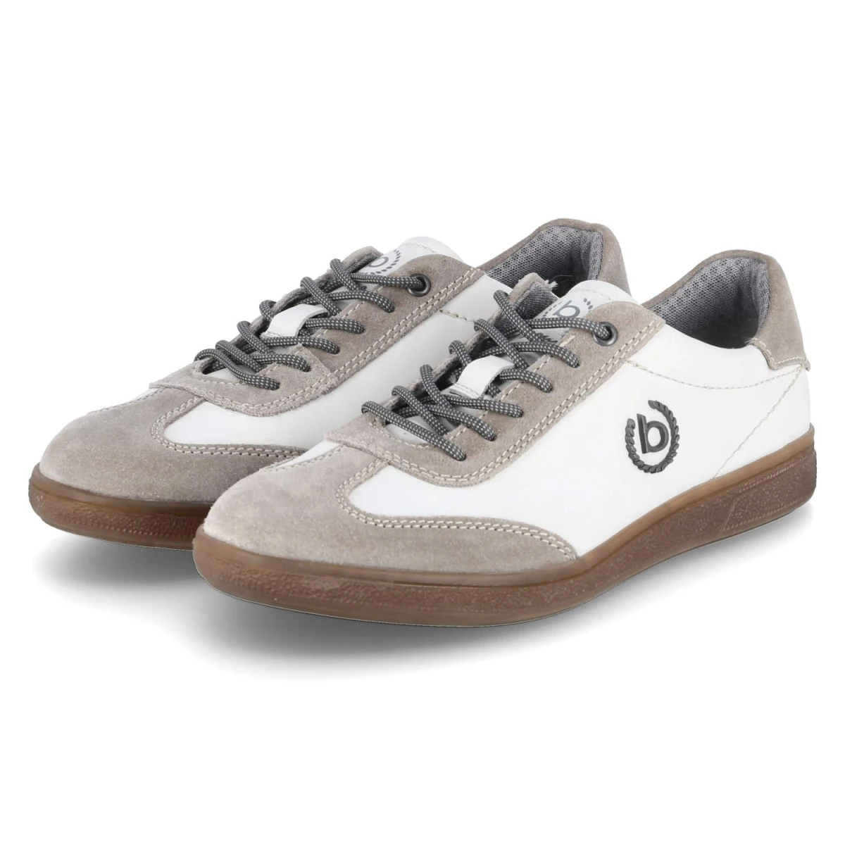 Bugatti Low Sneaker - Gr. 46 - Weiß - Leder
