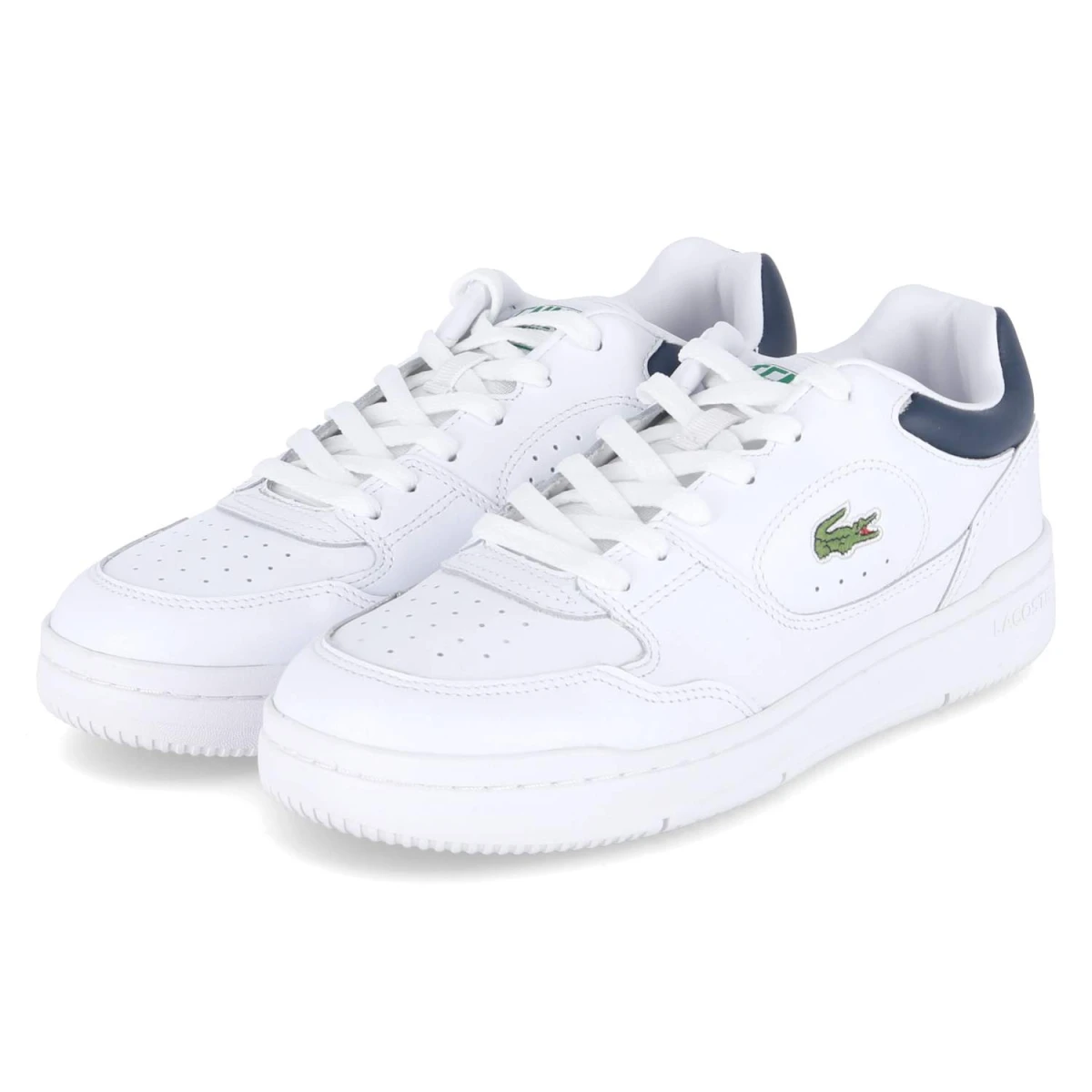 Lacoste Low Sneaker LINEDRIVE - Gr. 44 - Weiß - Leder & Textil