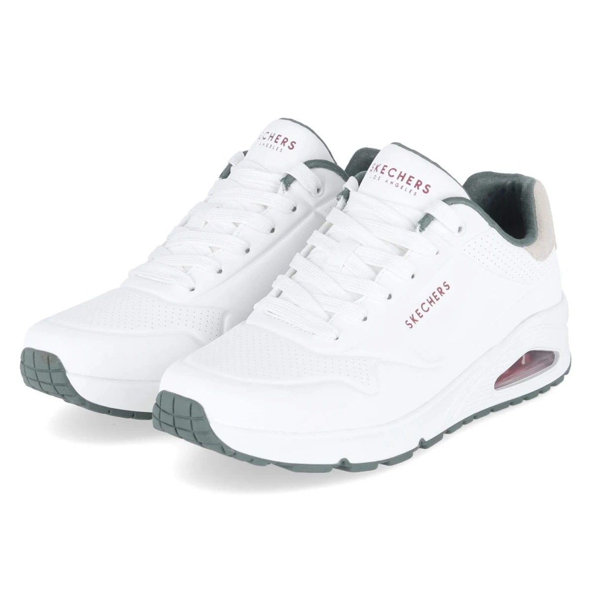 Skechers Sneaker UNO-SUITED ON AIR - Gr. 41 - Weiß - Synthetik