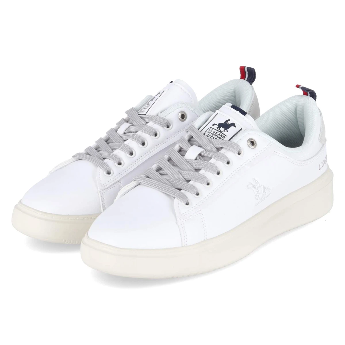 U.S. Grand Polo Sneaker CAMPUS - Gr. 45 - Weiß - Synthetik