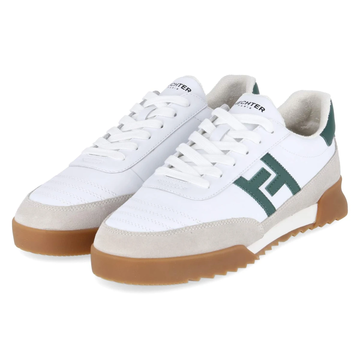 Hechter Paris Low Sneaker KILIAN - Gr. 40 - Weiß - Glattleder