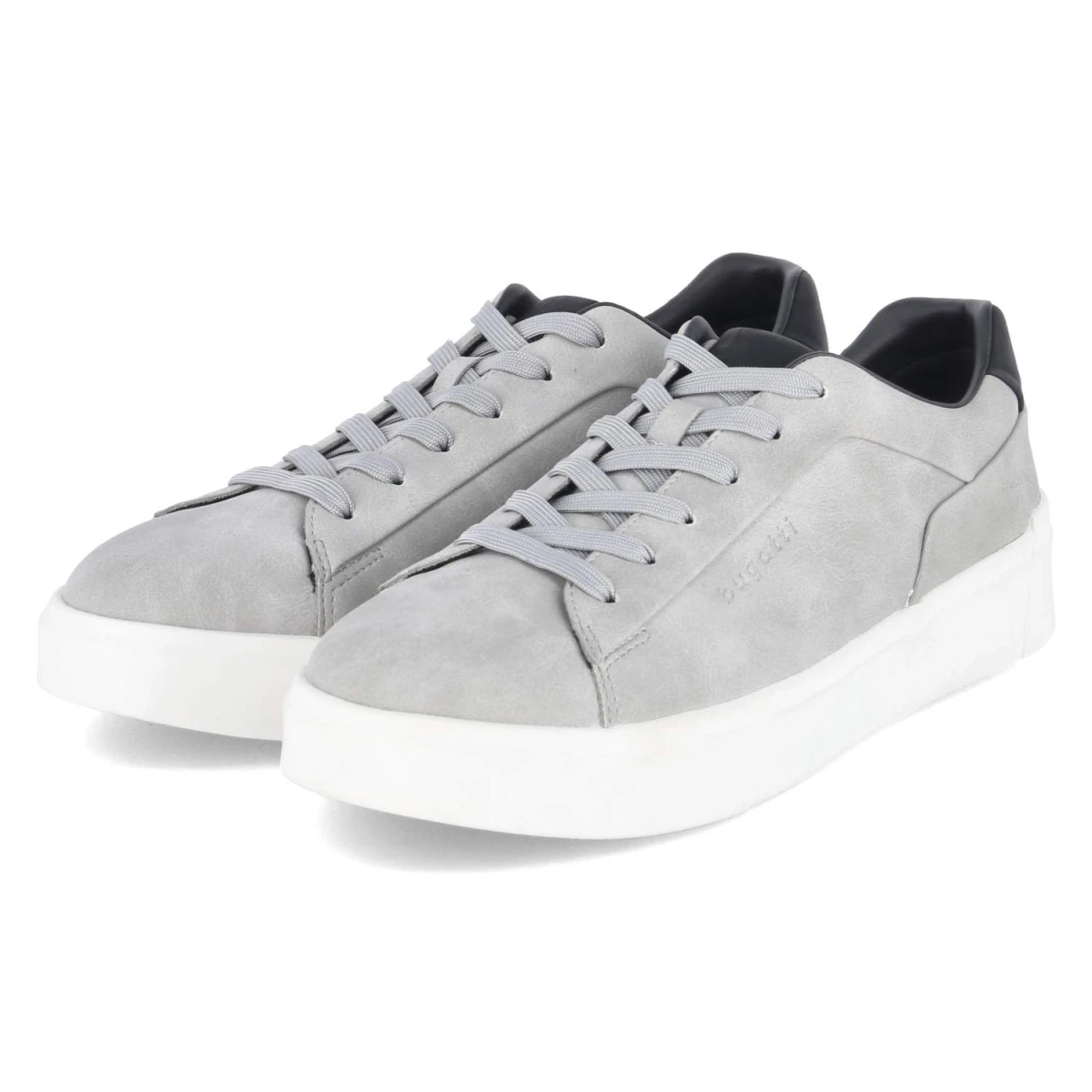 Bugatti Low Sneaker - Gr. 45 - Grau - Synthetik