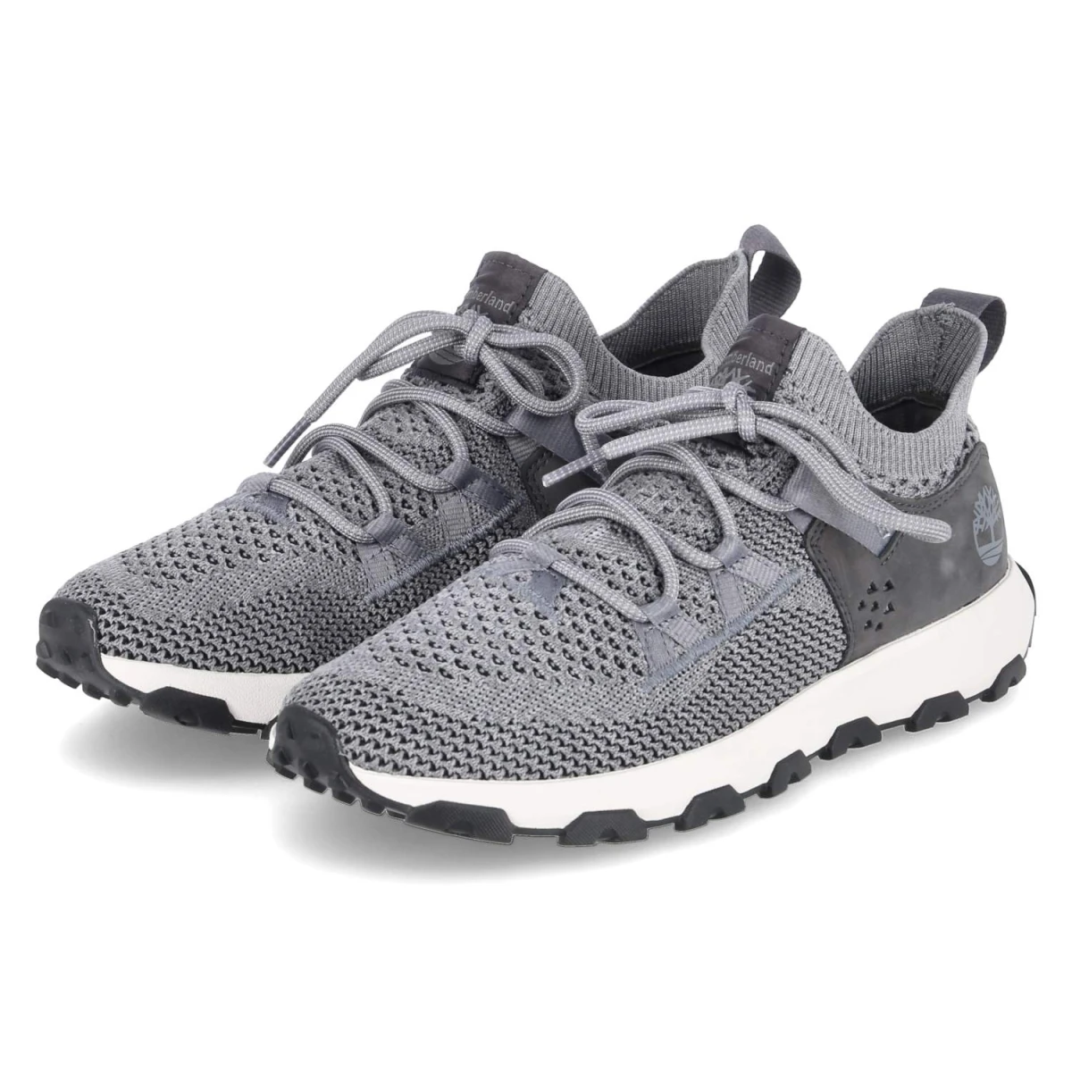 Timberland Low Sneaker WINSOR TRAIL - Gr. 45 - Grau - Leder & Textil