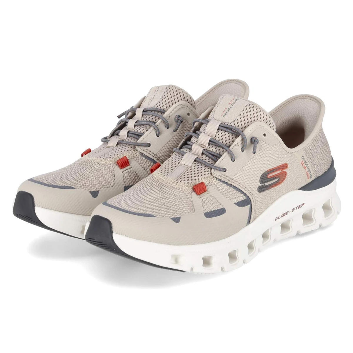 Skechers Slip-Ins GLIDE-STEP PRO - Gr. 41 - Taupe - Textil & Synthetik