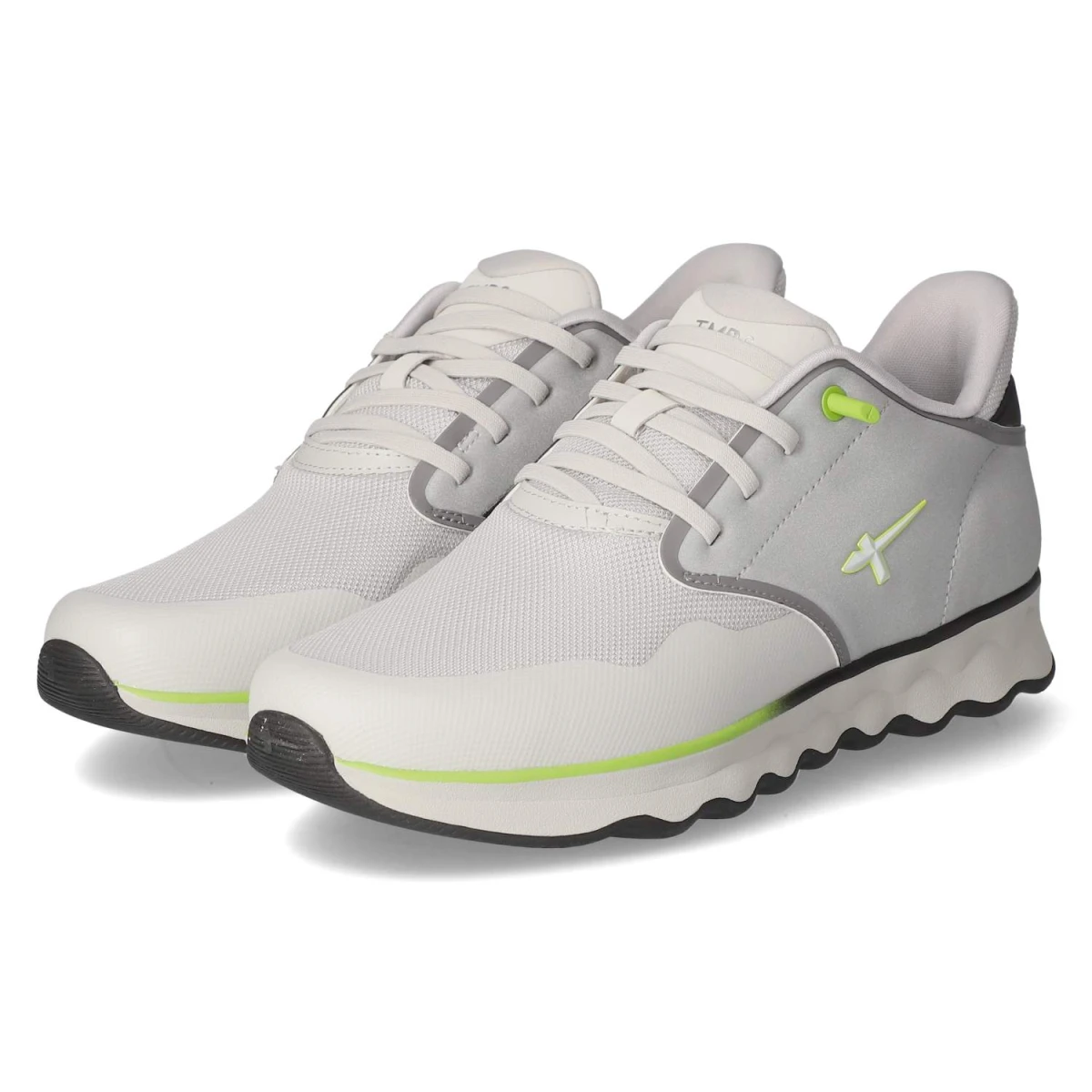 Tamaris Slip-On-Sneaker - Gr. 45 - Grau - Textil & Synthetik