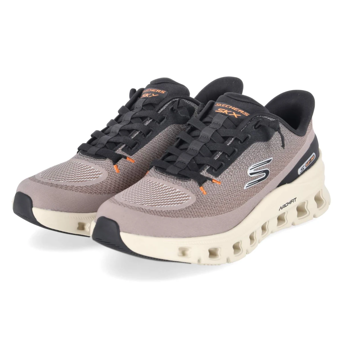 Skechers Slip-Ins  GLIDE STEP PRO - Gr. 42 - Taupe - Textil