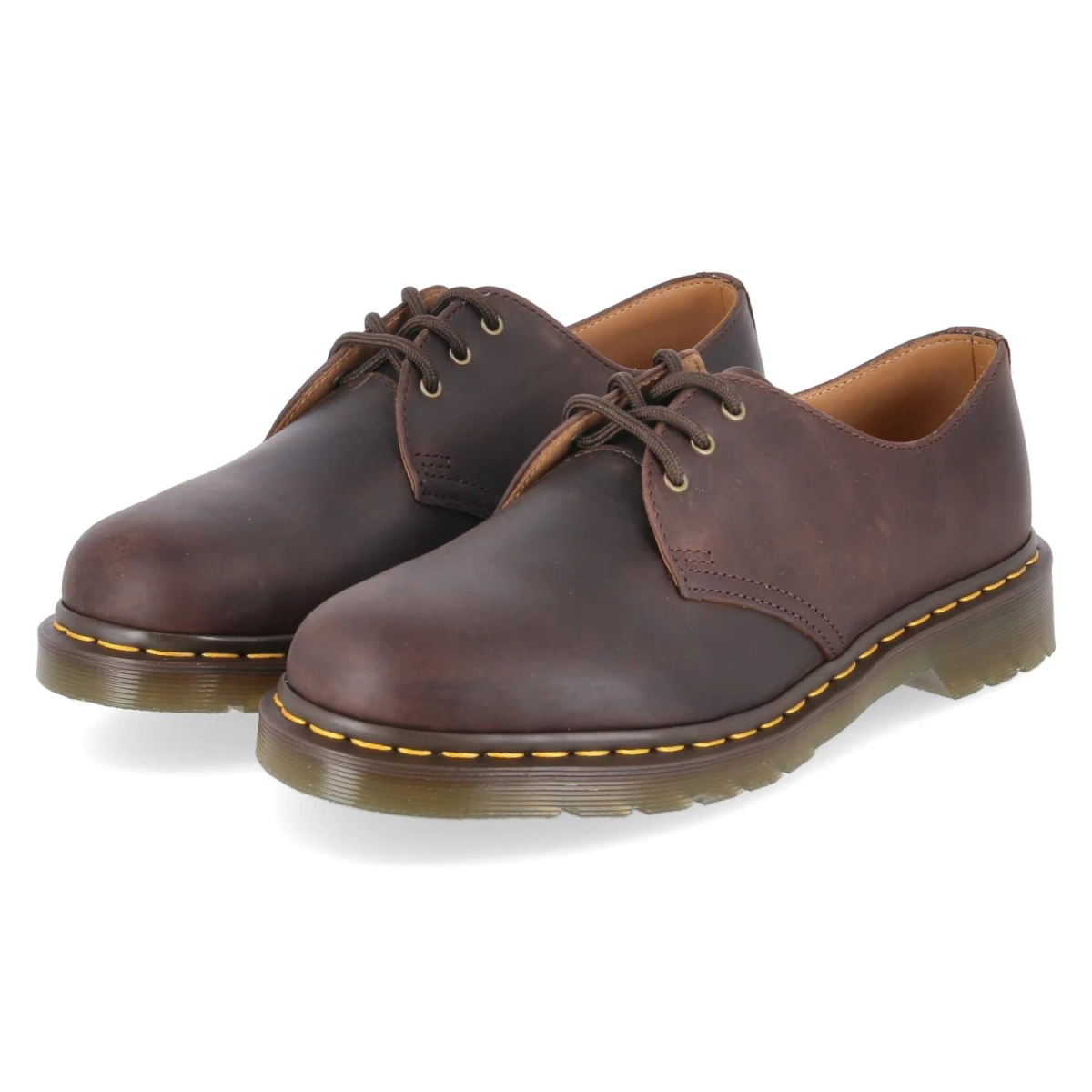 Dr. Martens Schnürschuhe 1461 - Gr. 45 - Braun - Glattleder