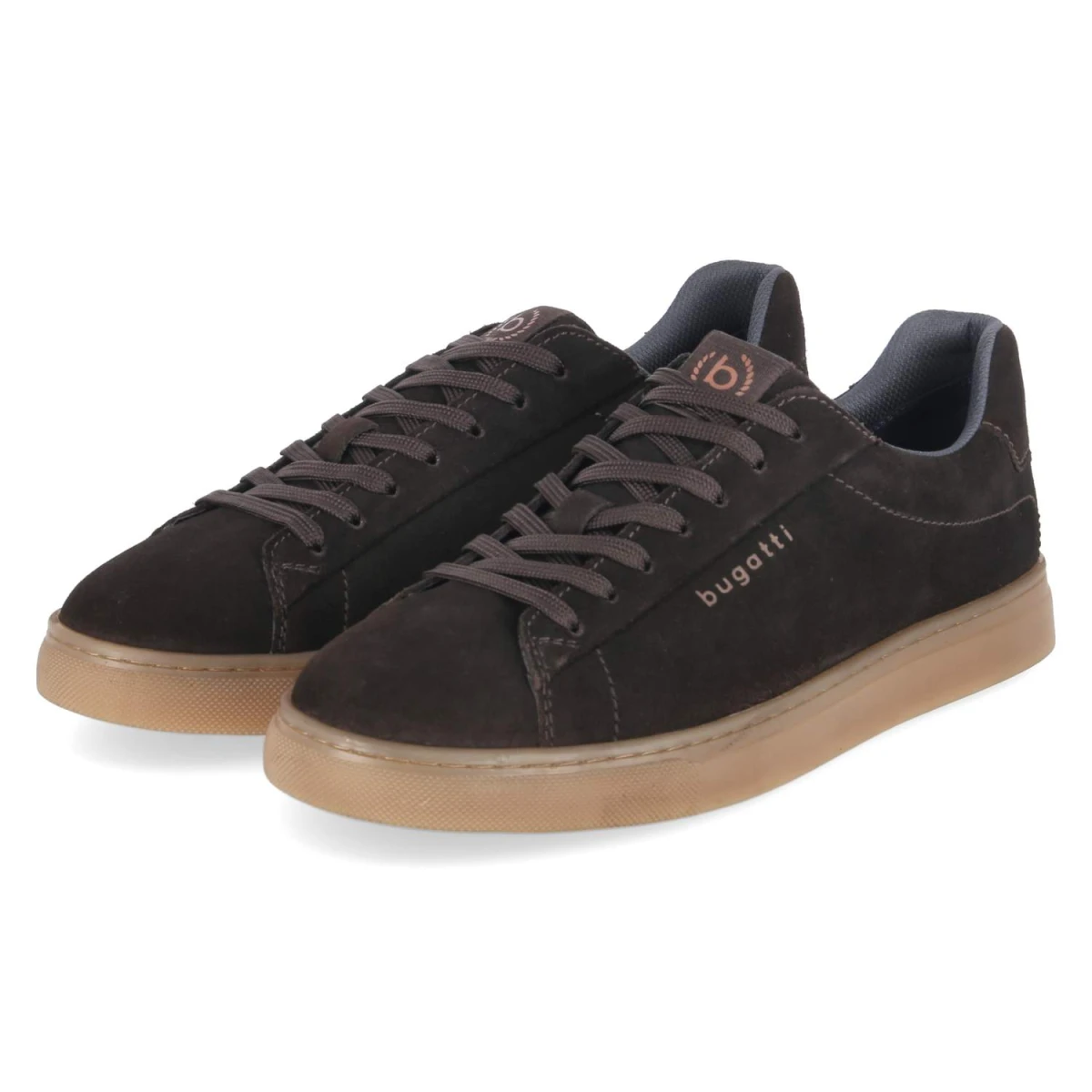 Bugatti Low Sneaker - Gr. 40 - Braun - Rauleder