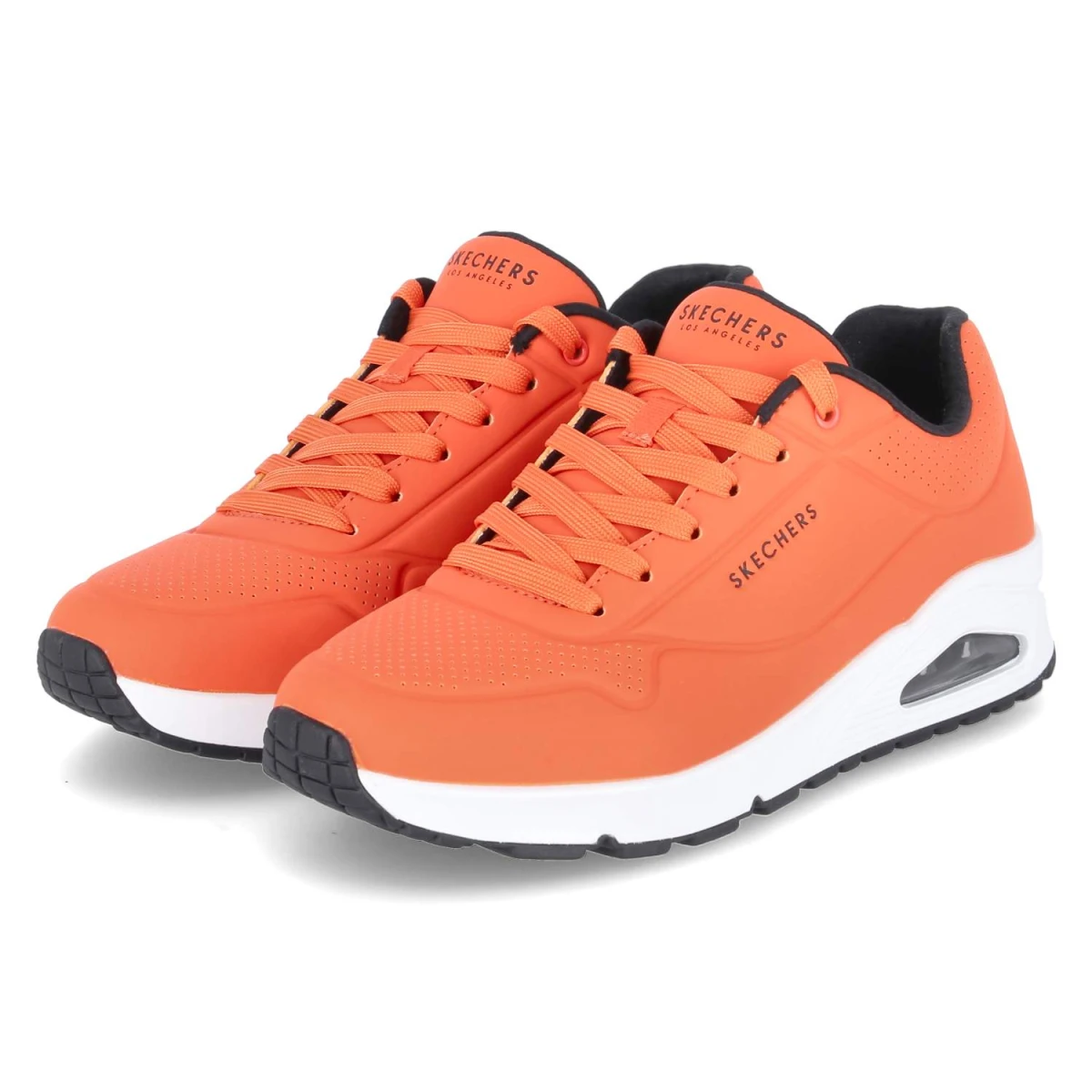Skechers Low Sneaker UNO STAND ON AIR - Gr. 47,5 - Orange - Synthetik