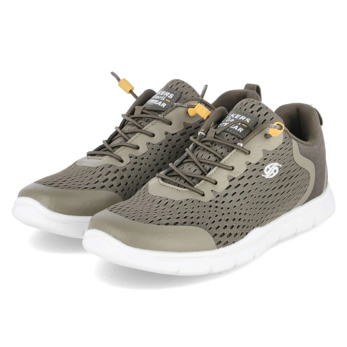 Dockers By Gerli Slip-On-Sneaker - Gr. 41 - Grün - Textil & Synthetik