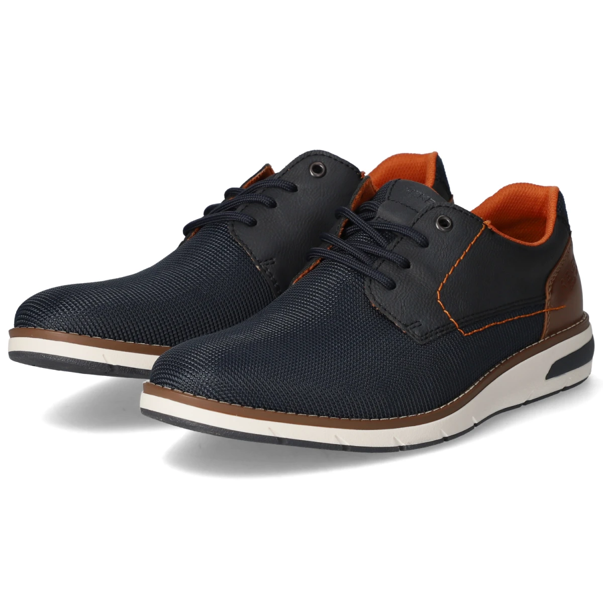 Rieker Halbschuhe - Gr. 47 - Blau - Synthetik