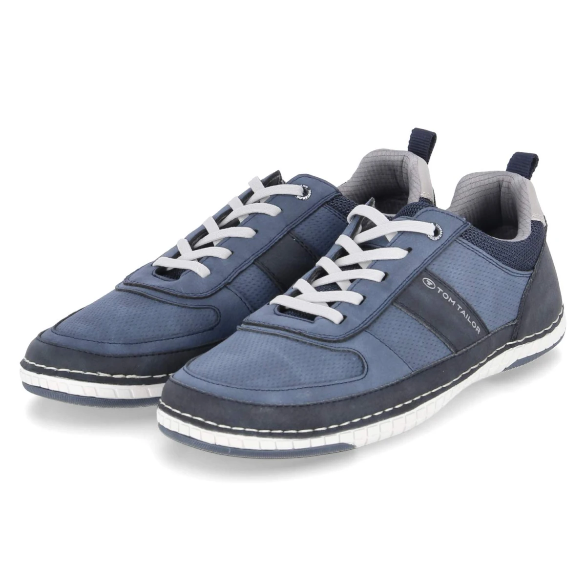 Tom Tailor Halbschuhe - Gr. 42 - Blau - Synthetik