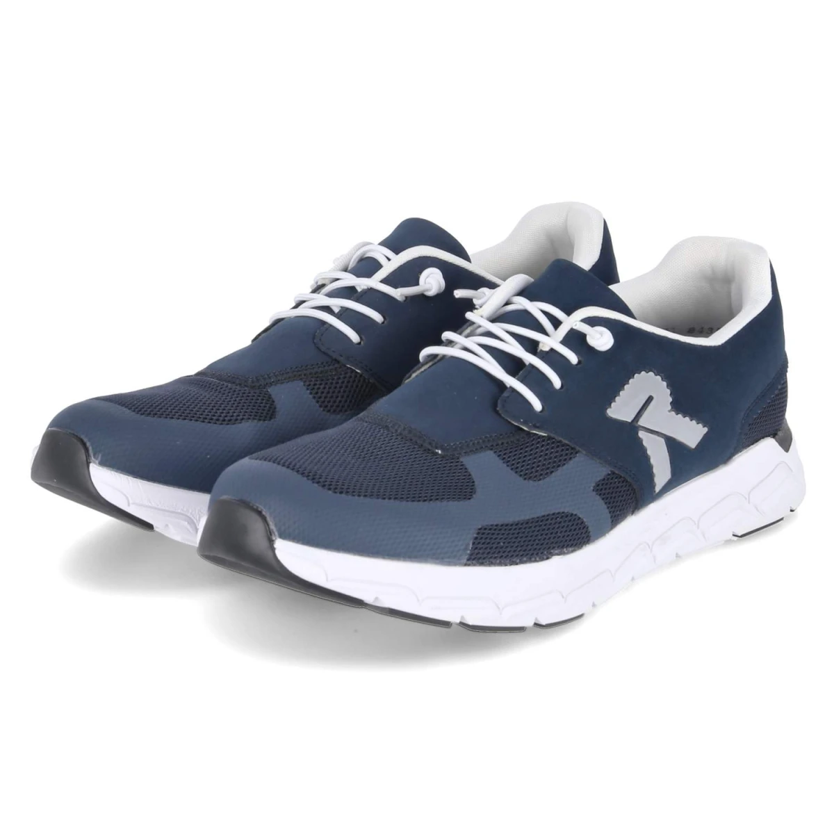 Rieker Low Sneaker - Gr. 46 - Blau - Textil & Synthetik