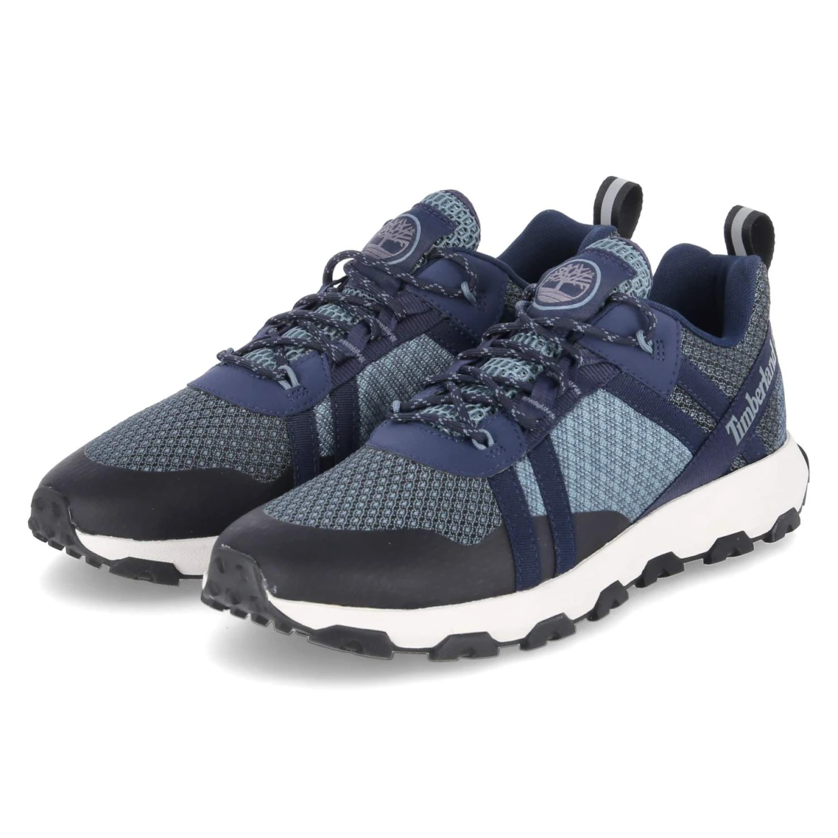Timberland Low Sneaker WINSOR TRAIL - Gr. 44 - Blau - Textil