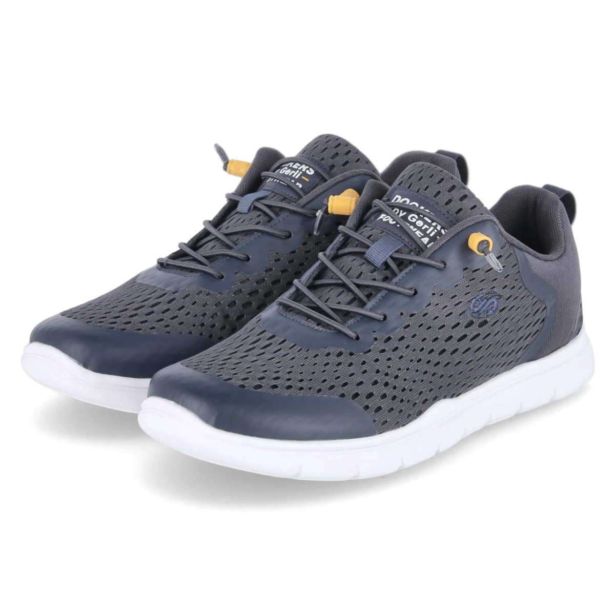 Dockers By Gerli Slip-On-Sneaker - Gr. 45 - Blau - Textil