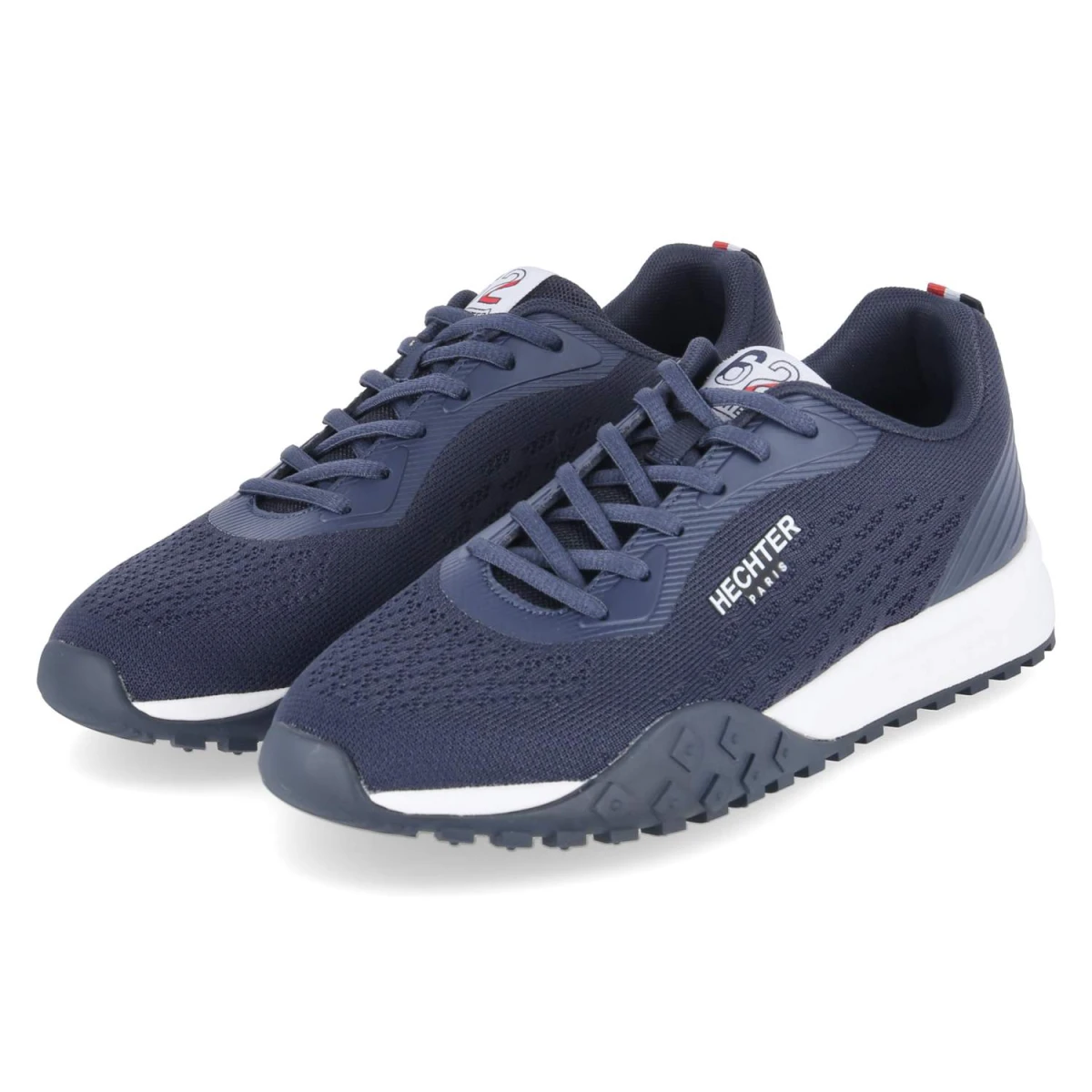 Hechter Paris Low Sneaker FRANCOIS - Gr. 41 - Blau - Textil & Synthetik