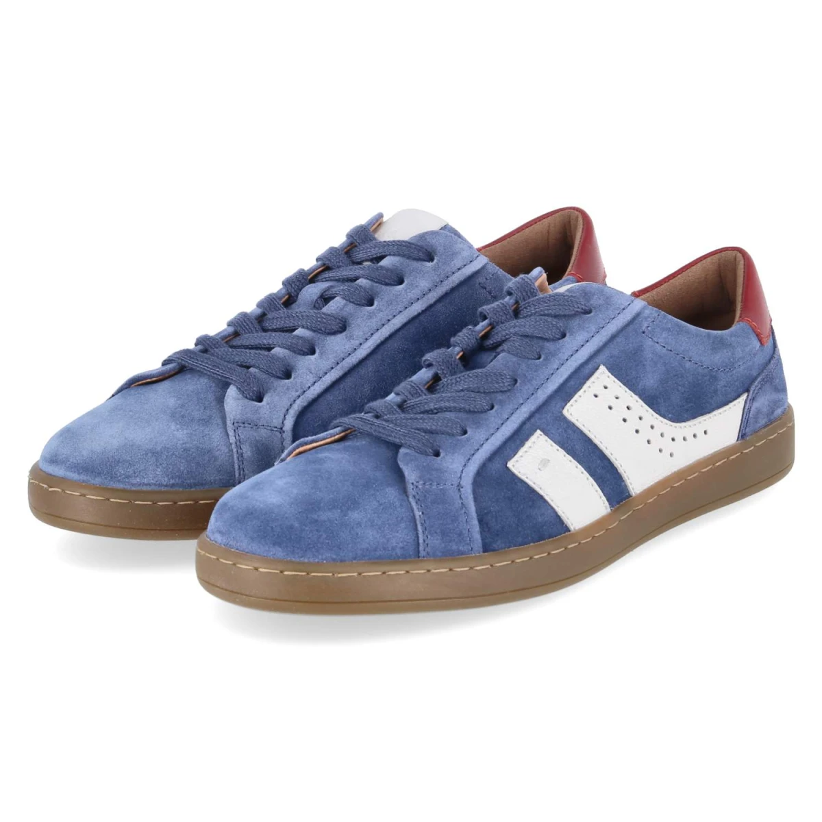 Josef Seibel Low Sneaker LIO 07 - Gr. 43 - Blau - Rauleder
