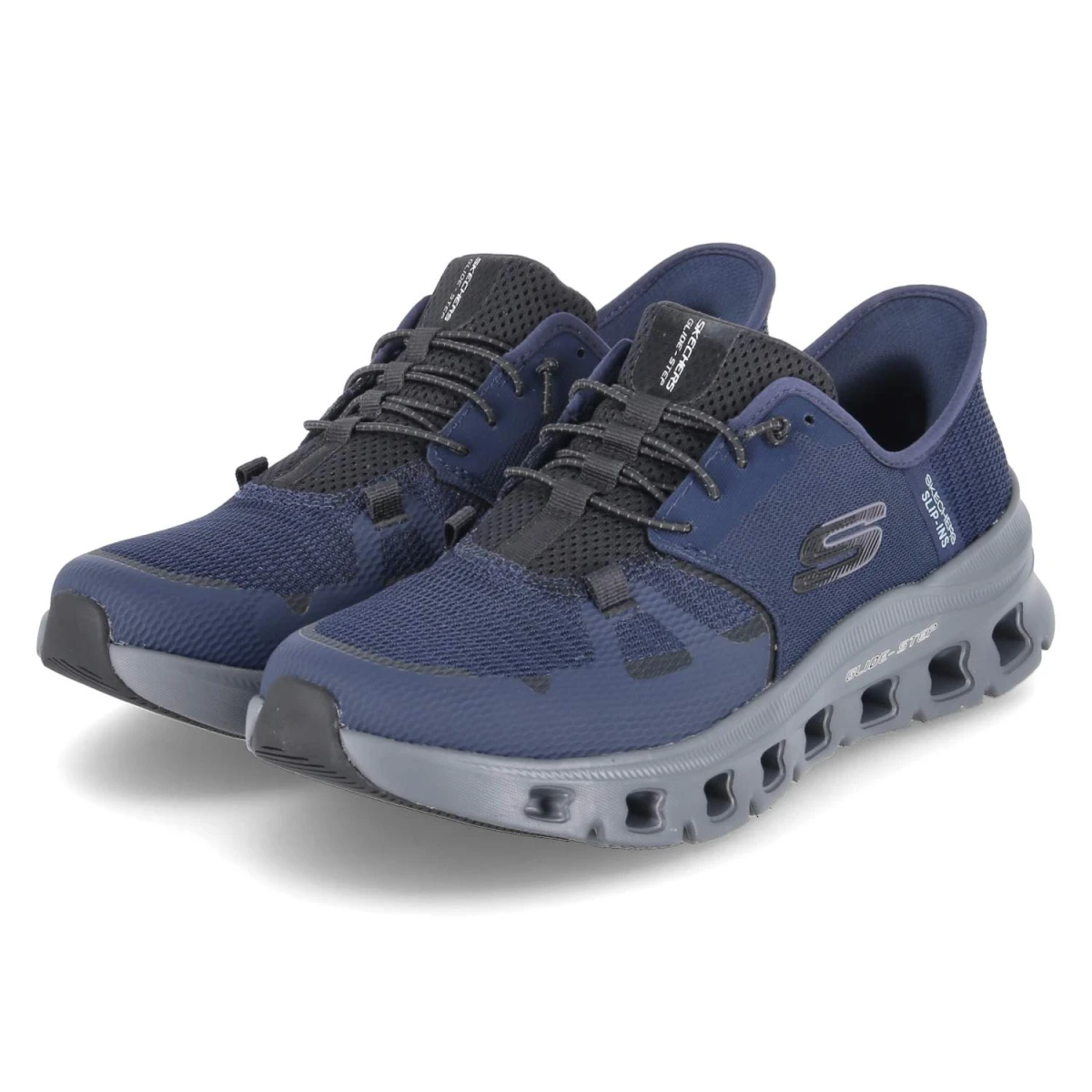 Skechers Slip-Ins GLIDE-STEP PRO - Gr. 47,5 - Blau - Textil
