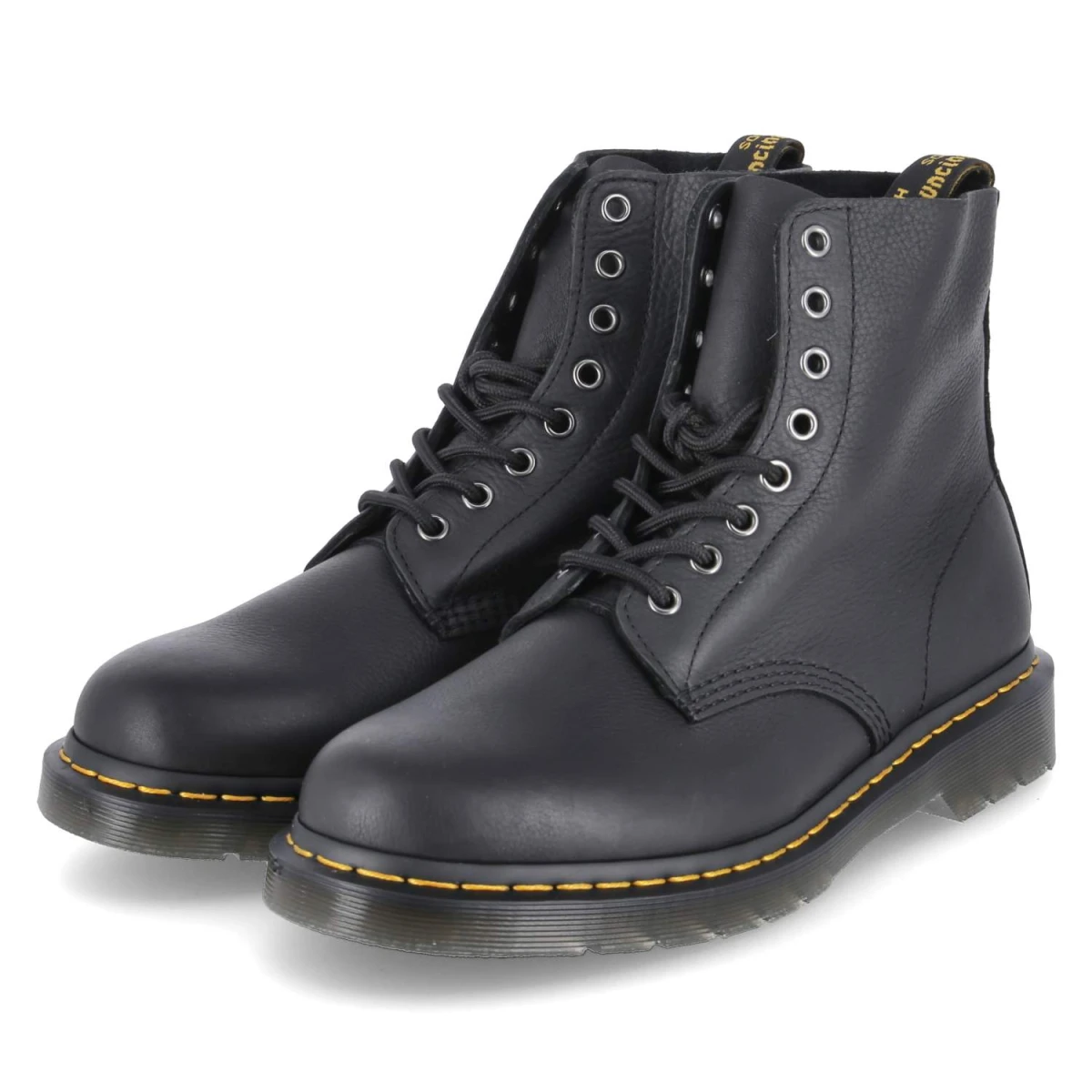 Dr. Martens Schnürboots PASCAL - Gr. 43 - Schwarz - Glattleder