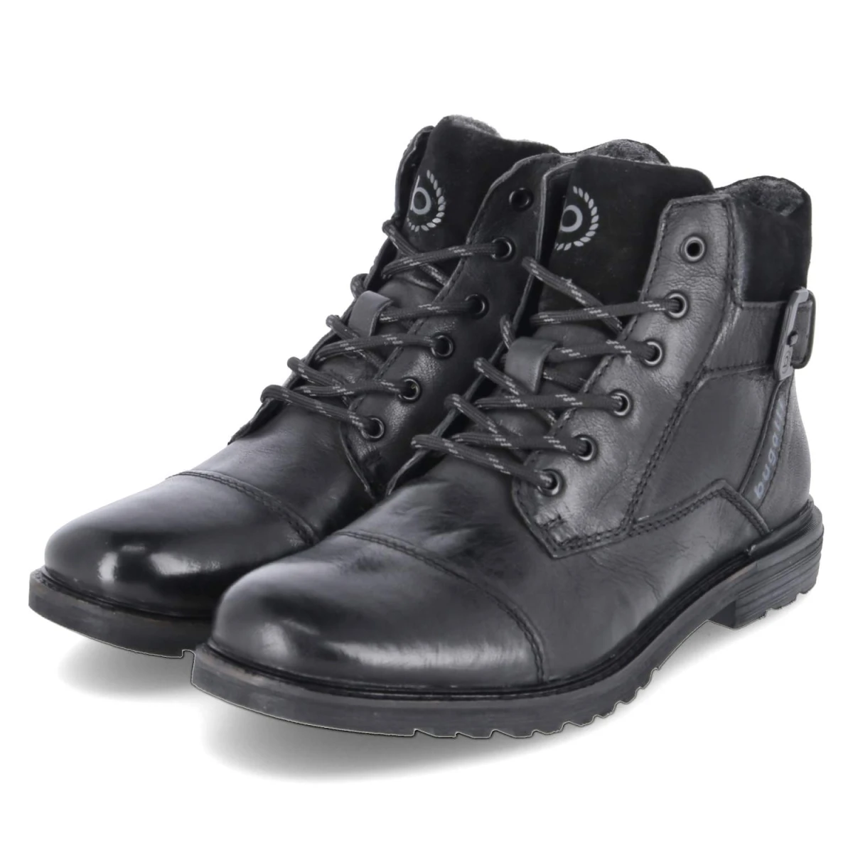 Bugatti Boots - Gr. 44 - Schwarz - Leder