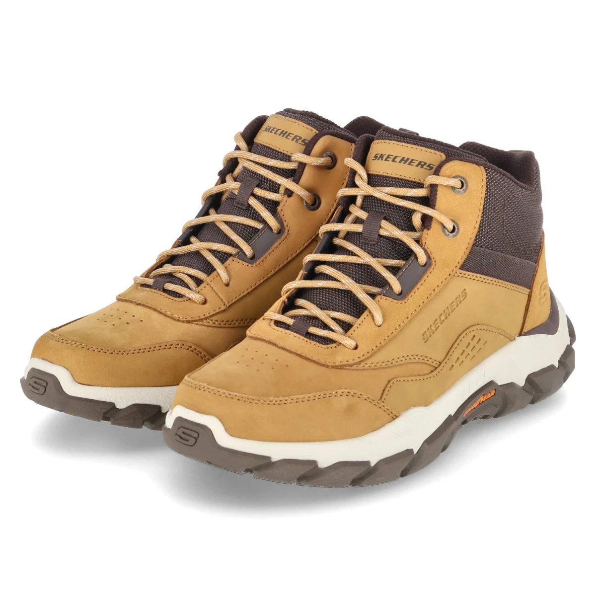 Skechers Outdoor Boots SANTORO HOPKINS - Gr. 44 - Beige - Leder und Synthetik