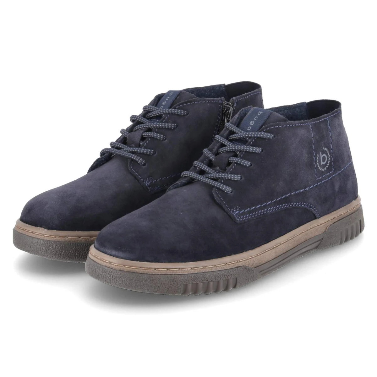 Bugatti Boots - Gr. 41 - Blau - Rauleder