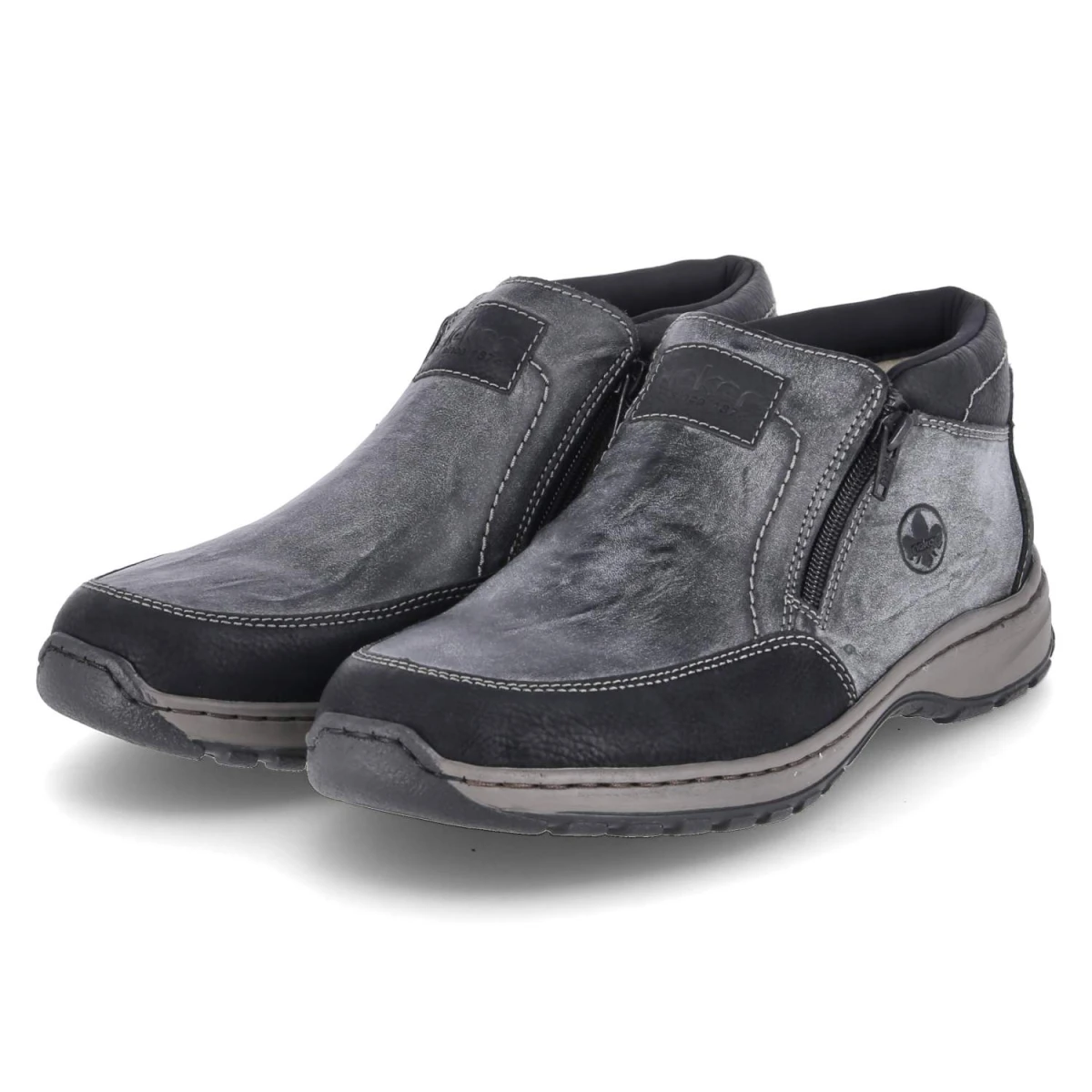 Rieker Winterschuhe - Gr. 42 - Grau - Synthetik