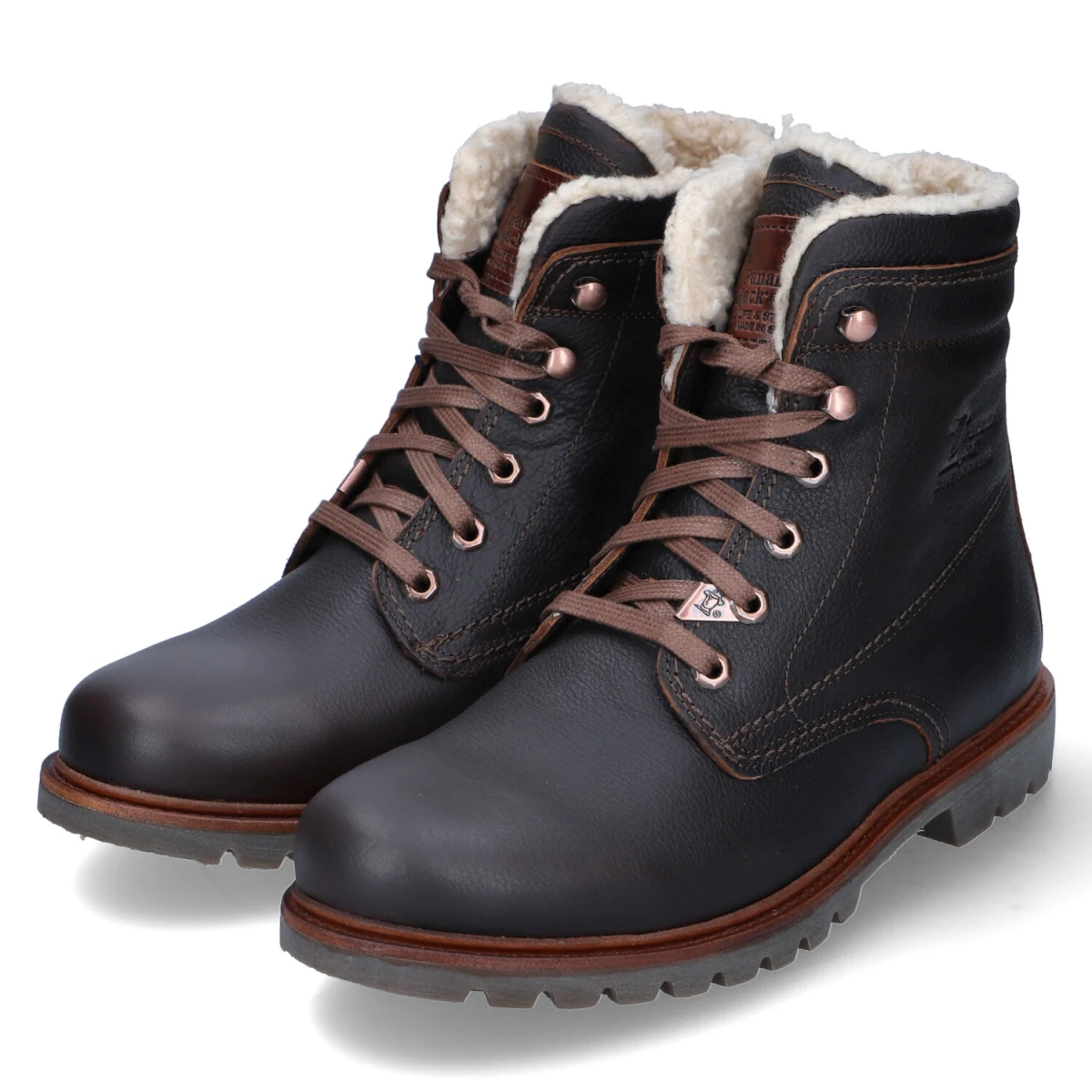 Panama Jack Winterboots AVIATOR C23 - Gr. 43 - Braun - Glattleder