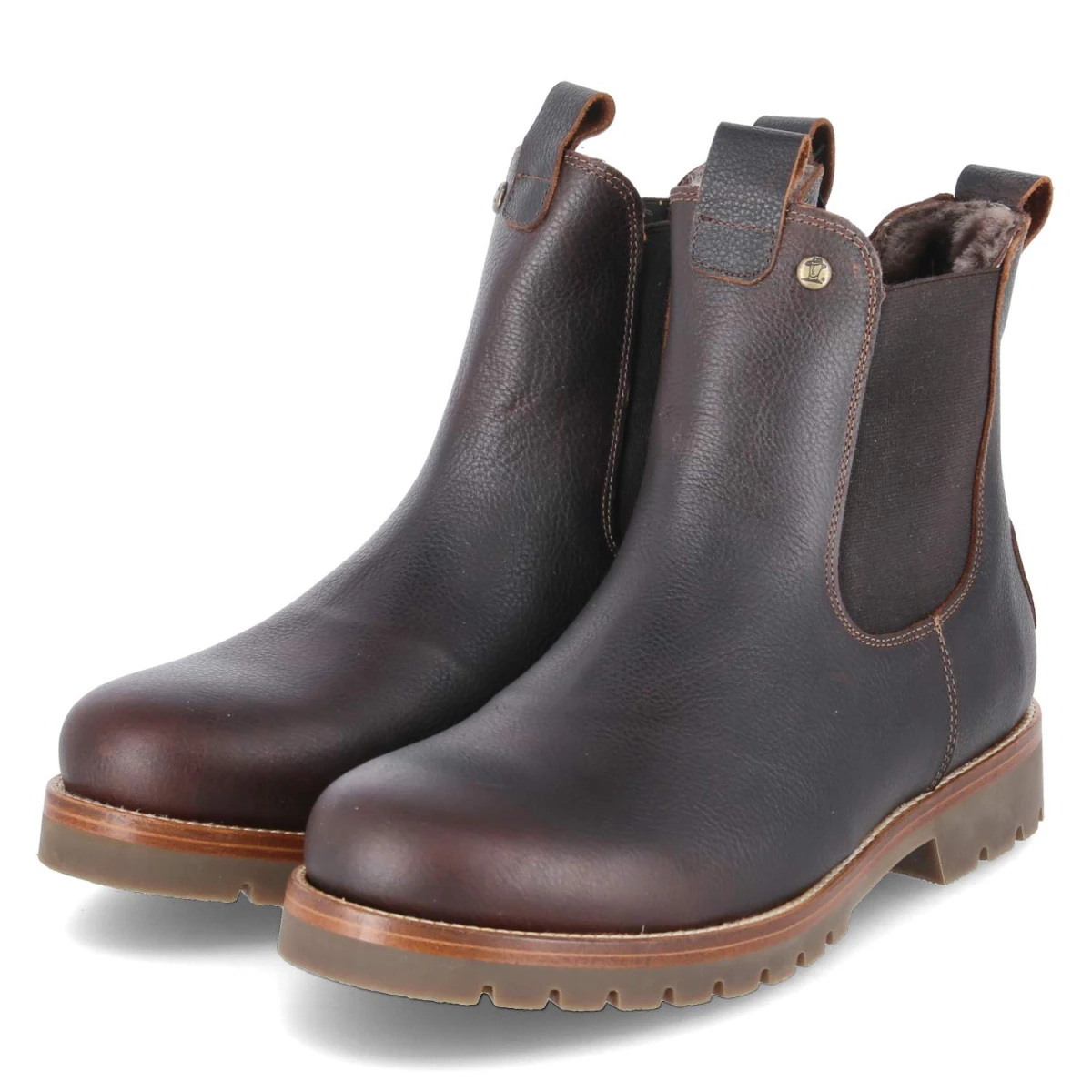 Panama Jack Chelsea Boots BENY IGLOO C 2 - Gr. 44 - Braun - Glattleder